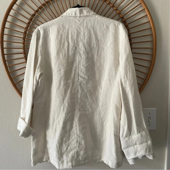 Velvet by Graham & Spencer Linen Blazer Sz XS - Picture 6 of 10